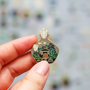 Witch&#39;s Abode Enamel Pin | Magic Enamel Pin | Witchy Enamel Pin | Witchy Vibe Enamel Pin