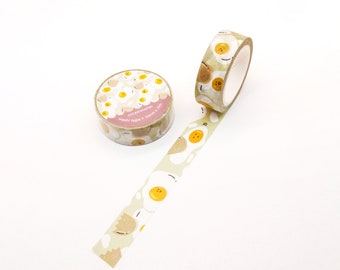 Sunny Side Washi Tape | Food Washi Tapes | Artist Washi Tapes