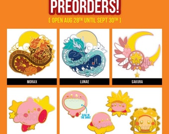 PREORDER: Anime & Game pins 2