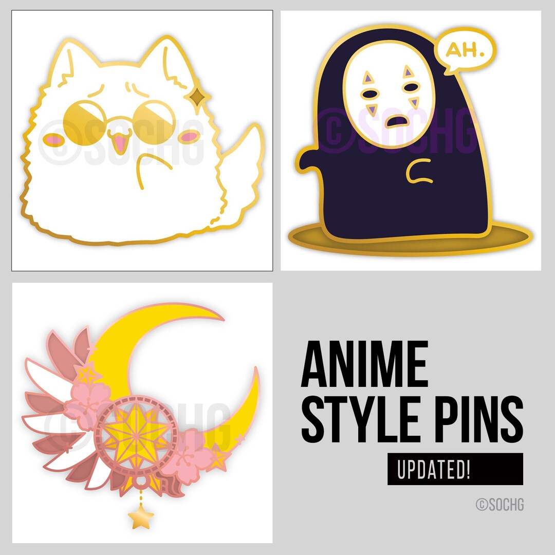 Anime Pins! - Etsy