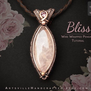 Wire Wrapped Pendant Tutorial, Wire Wrap Tutorial, Jewelry Making Tutorial, Wire Weaving Tutorial, Wire Work Tutorial, Wire Jewelry Pattern