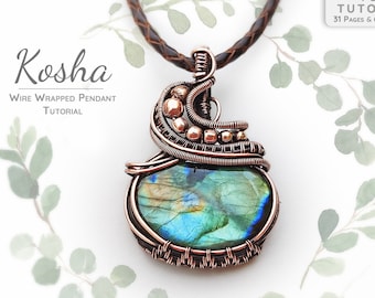 Tutoriel sur enroulement de fil métallique, Tutoriels de tissage de fil métallique, Tutoriel avec pendentif en fil métallique, Tutoriels de bijoux en fil de fer, Tutoriel PDF sur fil métallique, Modèle de bijoux en fil métallique