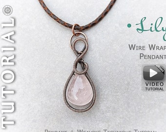 Video Tutorial, Wire Wrap Tutorial, Wire Wrapped Pendant Tutorial, Wire Jewelry Tutorials, Wire Weave Tutorial, Wire Work Tutorial, DIY