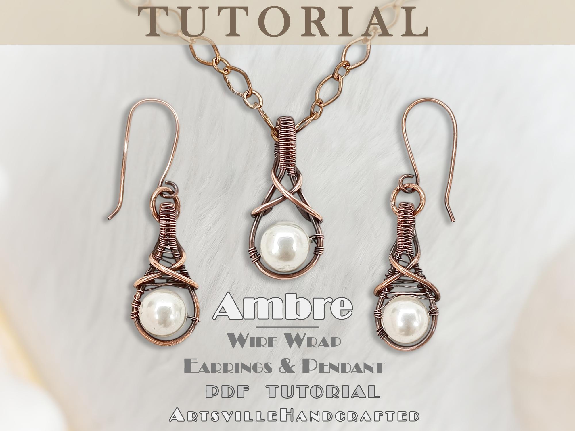 Wire Wrap Tutorial for Beginners : Easy Bead Patterns for Wire Wrap ...