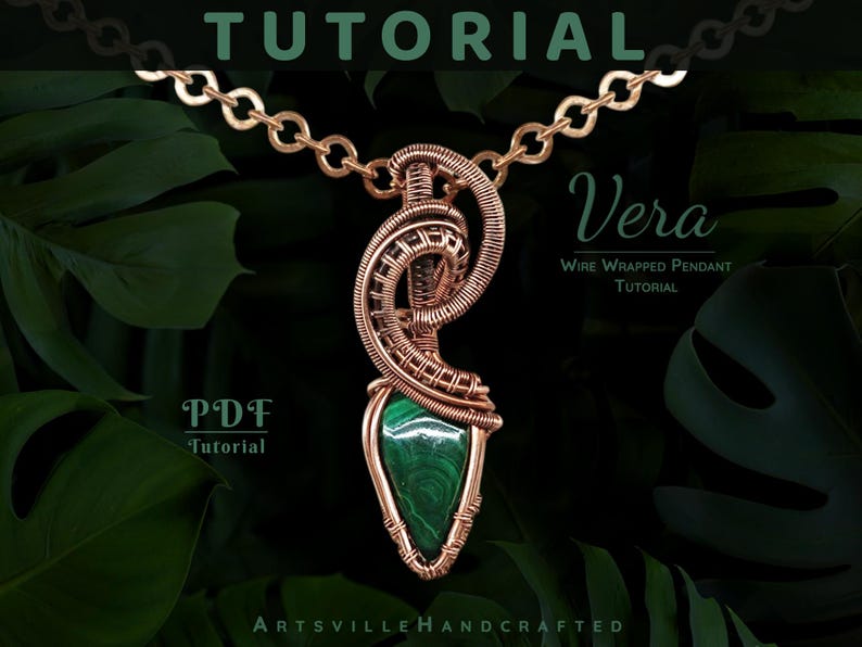 Wire Wrapped Pendant Tutorial PDF for beginners. Instant download guide featuring step-by-step instructions and clear visuals to create stunning wire-wrapped pendants. Ideal for those new to wire jewelry making, this comprehensive tutorial covers essential techniques, tools, and materials needed to craft beautiful pendants. Learn wire wrapping basics with this easy-to-follow digital guide. Perfect for DIY enthusiasts and aspiring jewelry makers.
