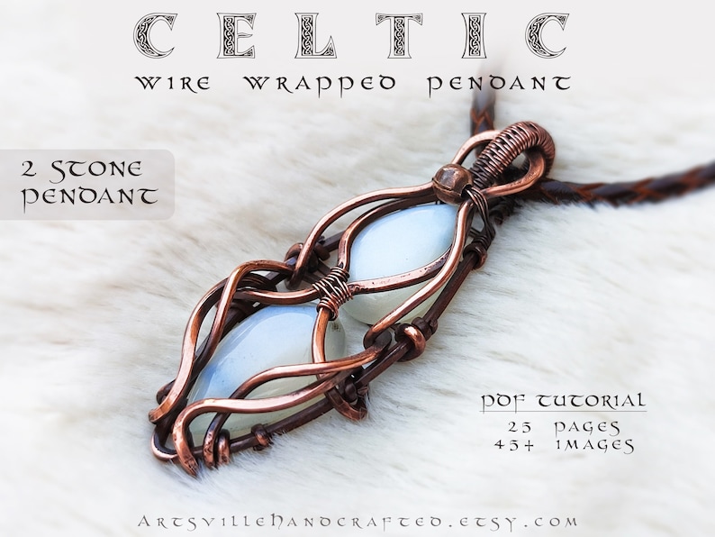 Wire Wrapping Pendant Tutorial.
