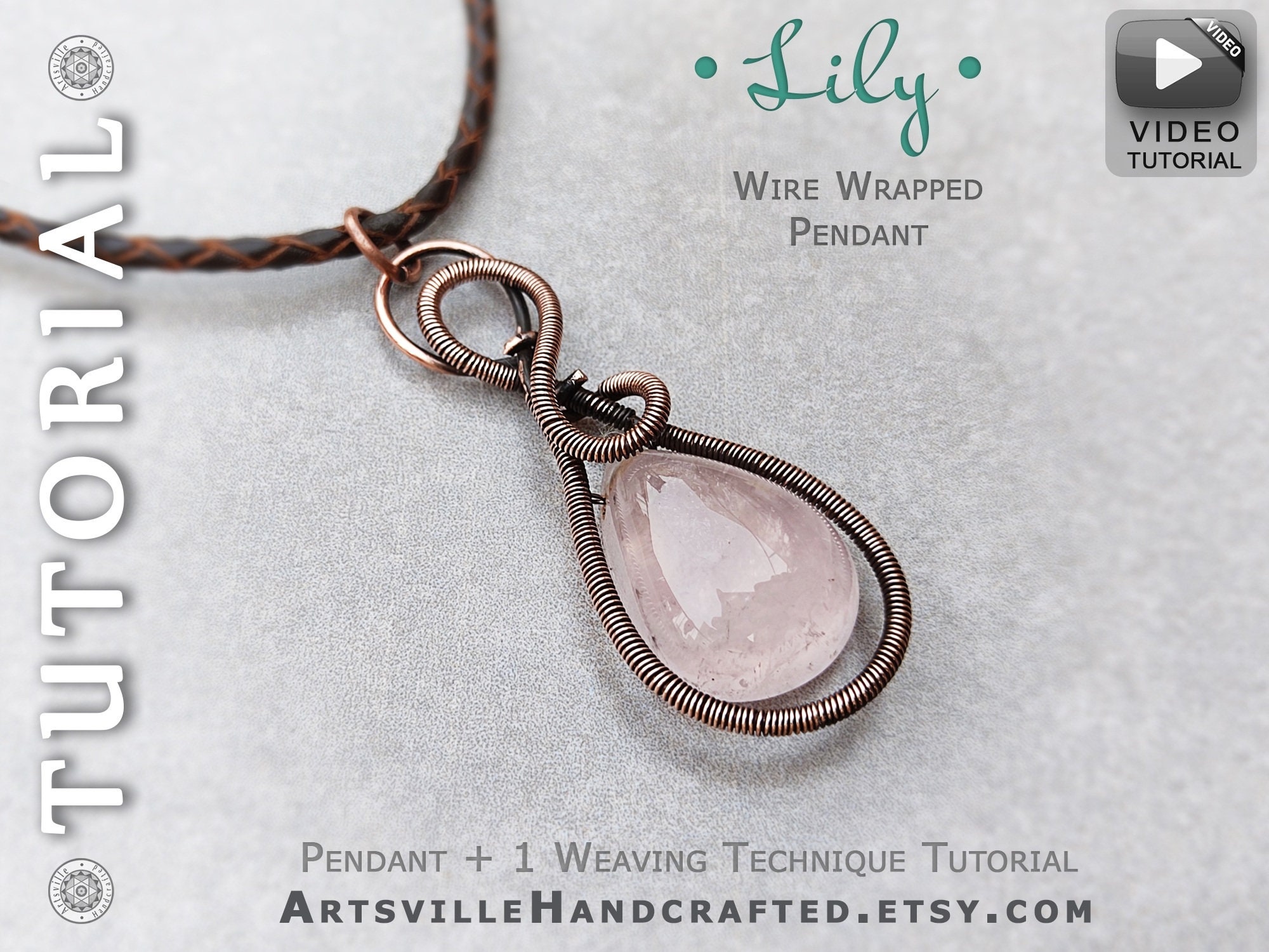 Tutorial Bundle : Wire Wrapping for Beginners Tutorials, Video Tutorial ...
