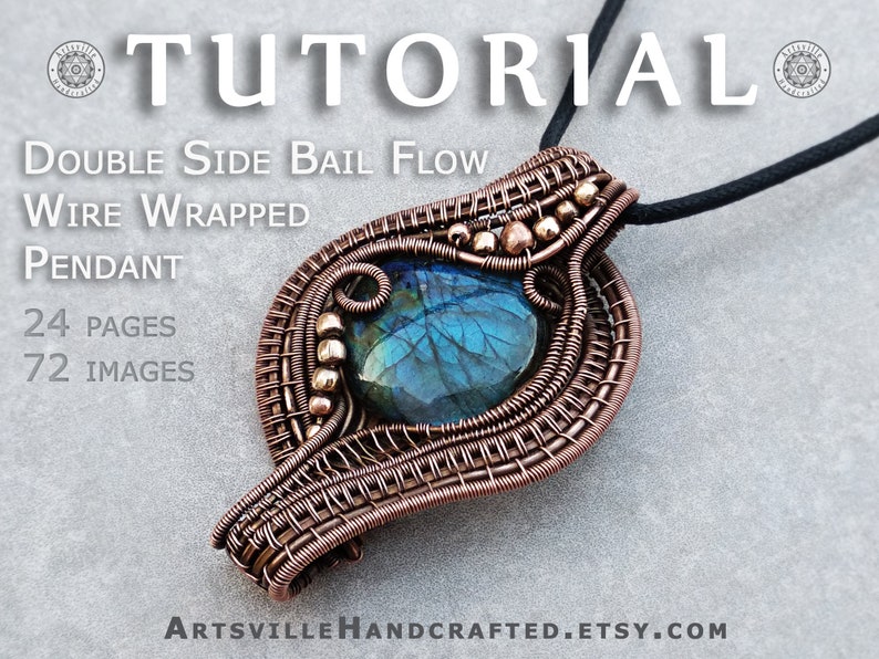 Wire Wrap Tutorial Wire Wrapping Tutorials Wire Weaving Etsy