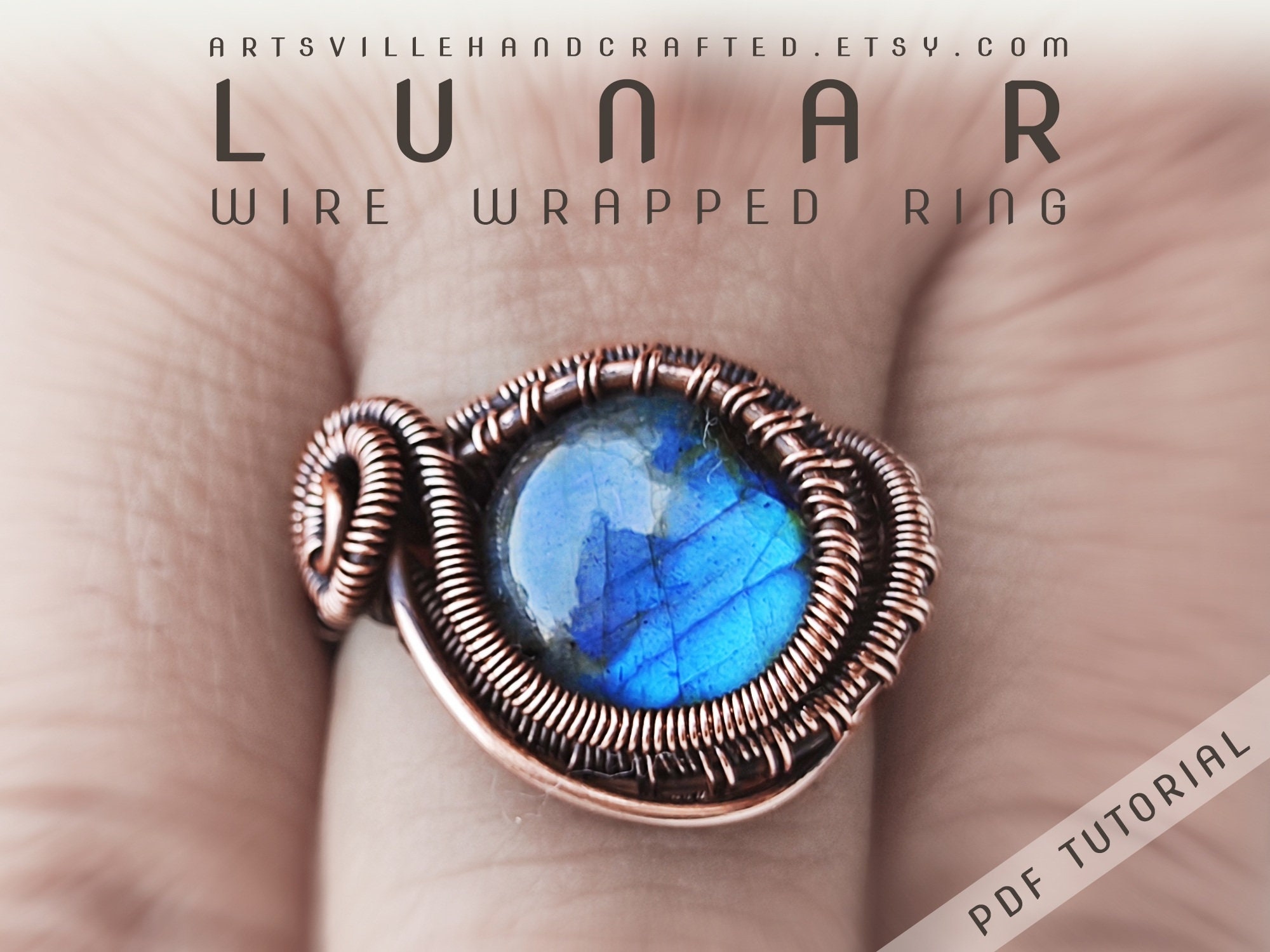 Wire wrapped hotsell cabochon ring tutorial
