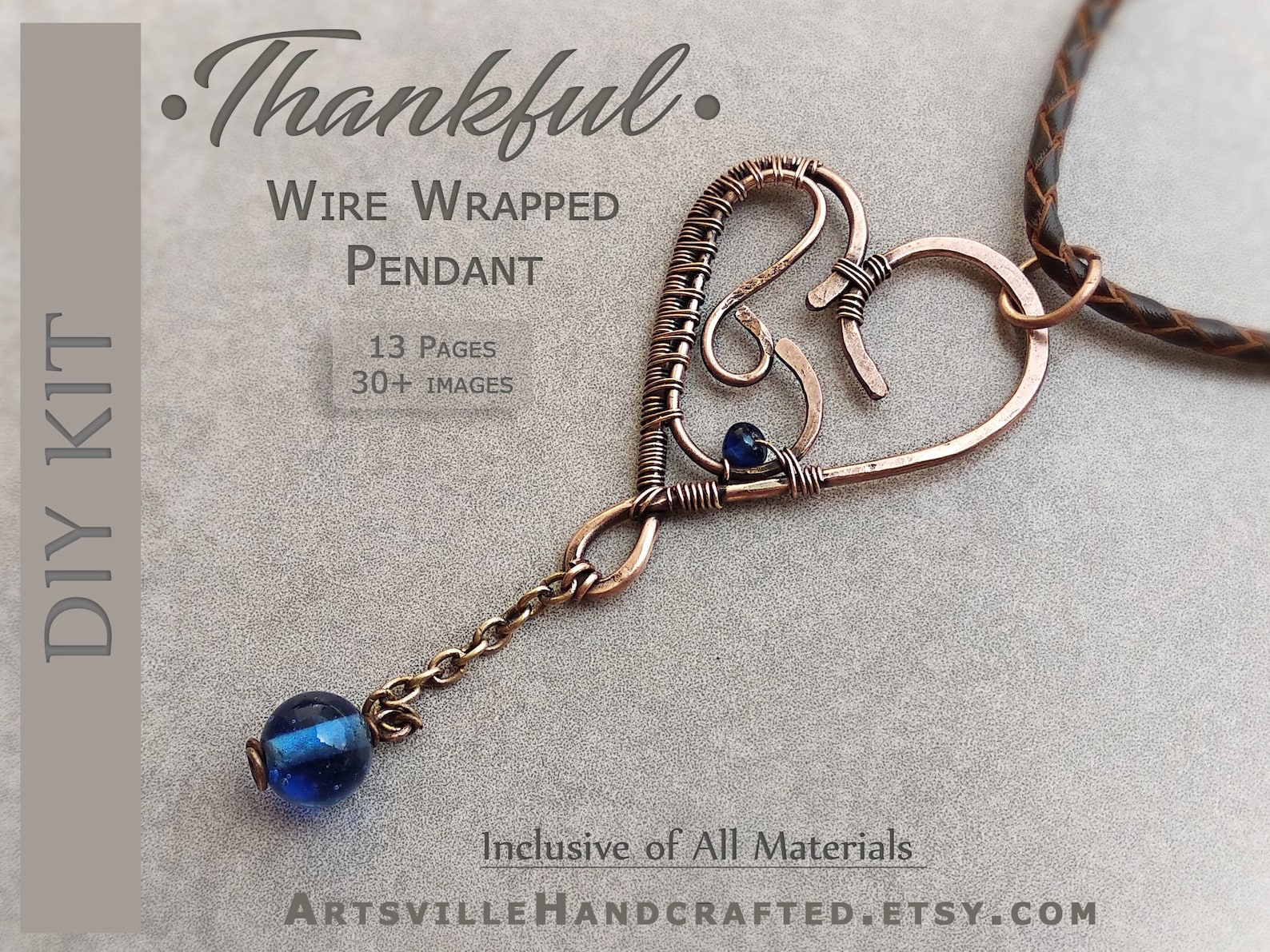 Wire Wrapping Kit Jewelry Making Kit Full DIY Kit Wire Wrap Etsy