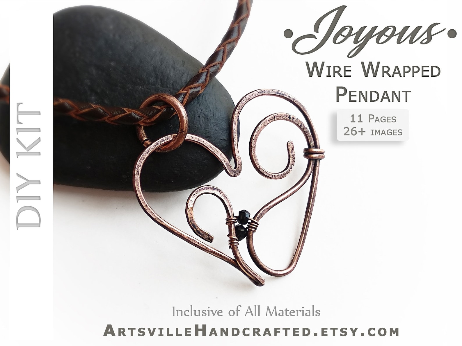 Wire Wrapping Kit Jewelry Making Kit Full DIY Kit Wire Wrap Etsy