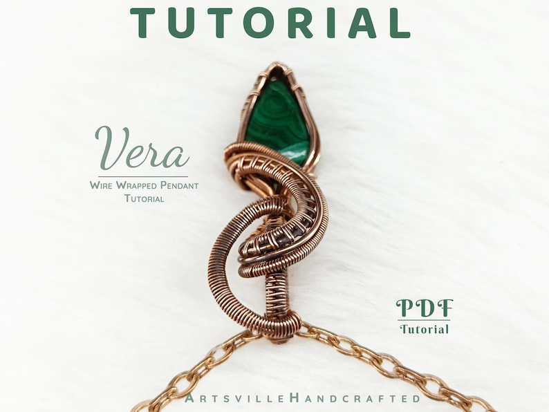 Wire Wrapped Pendant Tutorial for beginners in PDF format. Instant download offers clear, step-by-step instructions and visuals to help you create stunning wire-wrapped pendants. This comprehensive guide covers essential wire wrapping techniques, tools, and materials, making it perfect for those new to jewelry making. Start your creative journey with this beginner-friendly digital tutorial.