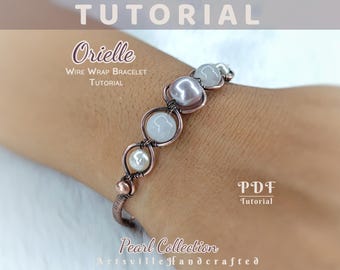 Wire Wrapped Bracelet Tutorial for Beginners: Step-by-Step Guide, Easy DIY Jewelry
