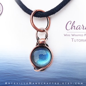 Easy Wire Wrap Crystal Tutorial, Wire Wrap Tutorials, DIY Wire Wrap Pendant,  Wire Jewelry Tutorial, Wire Tutorial, Wiring and Beading