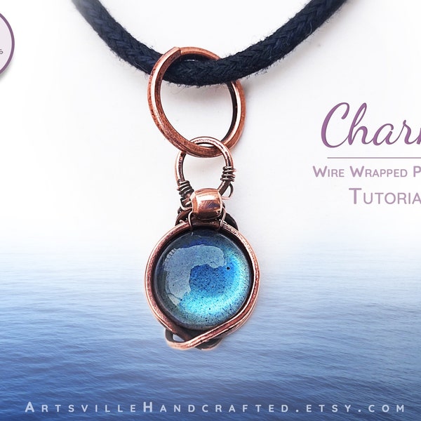 Easy Wire Wrap Crystal Tutorial, Wire Wrap Tutorials, DIY Wire Wrap Pendant,  Wire Jewelry Tutorial, Wire Tutorial, Wiring and Beading