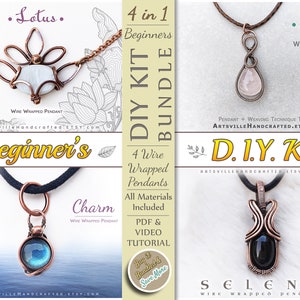 Wire Wrapping for Beginners Tutorial Bundle with FREE BONUSES