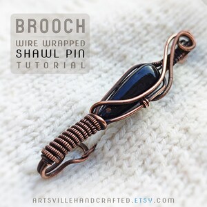 Wire wrap shawl pin tutorial for jewelry makers and DIY enthusiasts! This digital guide teaches you how to create a unique, handcrafted shawl pin using wire wrapping techniques. Whether you are a beginner or an expert, this step-by-step tutorial provides clear instructions to craft a beautiful, functional pin for scarves, shawls, or knitted accessories. Enhance your wire jewelry skills with this easy-to-follow PDF guide and start making elegant, handmade accessories today!