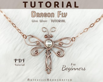 Wire-Wrapped Dragonfly Tutorial for Begineners: Easy Step‑by‑Step Wire Wrap Guide to Craft a Beautiful Dragonfly Pendant or Charm from Wire