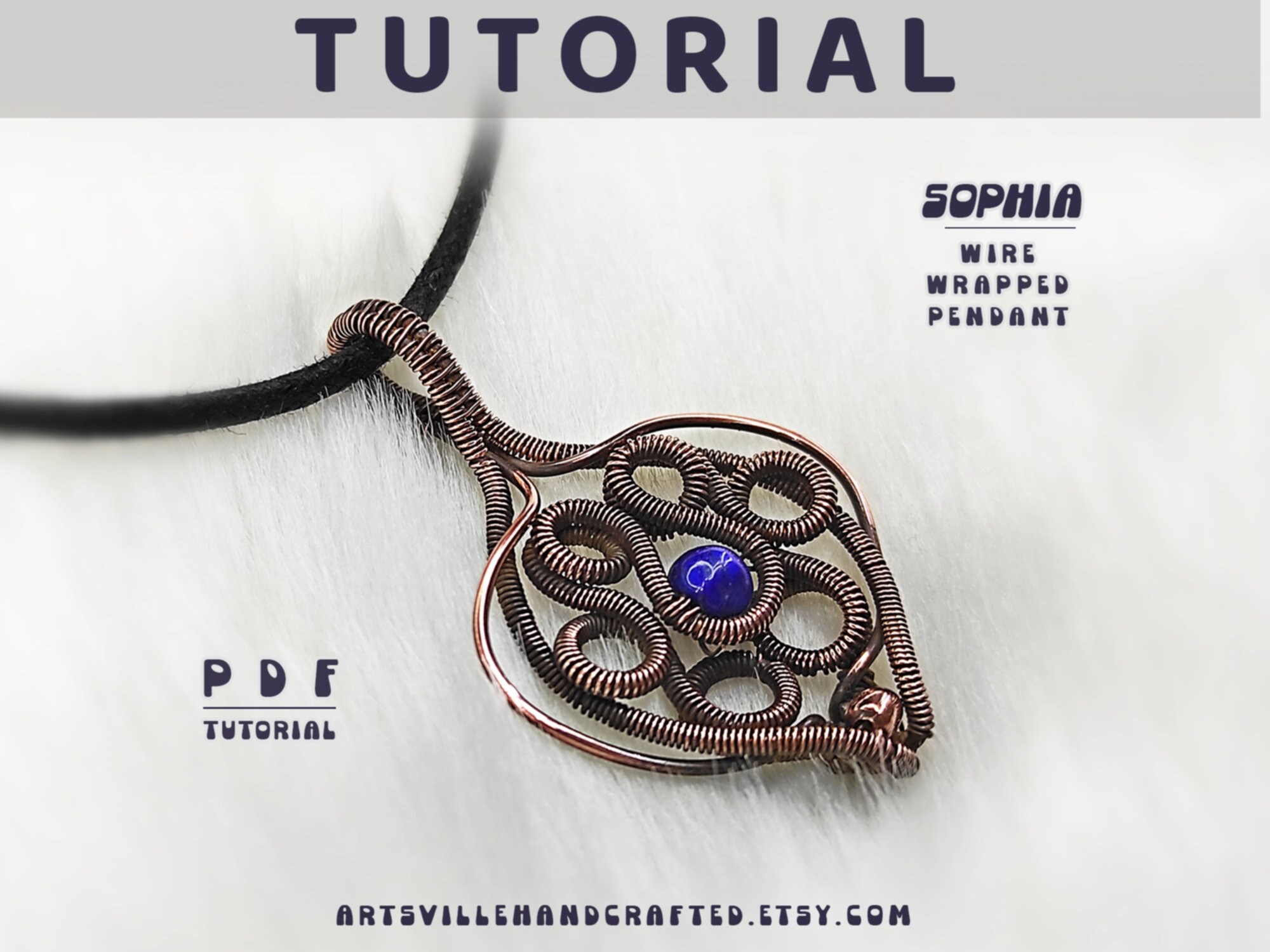 Learn 10 Pendants - Wire Wrap for Beginners Book, 10 in 1 Wire Wrap ...