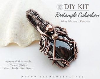 Wire Wrapping Kit for Beginner, Jewelry Making Kit, Adult DIY Kit, Wrapping  Jewelry Stones FUll DIY Kit, Craft Kits for Adults, DIY Kits