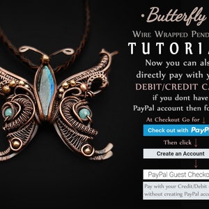 Wire wrapped butterfly pendant tutorial for jewelry making, comprehensive guide on wire wrapping techniques, step-by-step instructions to create a butterfly pendant, DIY wire jewelry
