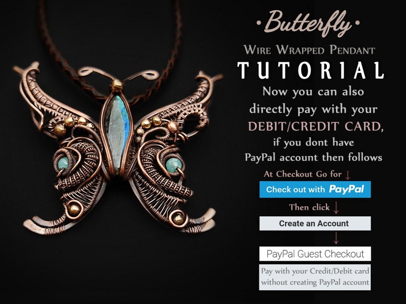 Wire wrapped butterfly pendant tutorial for jewelry making, comprehensive guide on wire wrapping techniques, step-by-step instructions to create a butterfly pendant, DIY wire jewelry