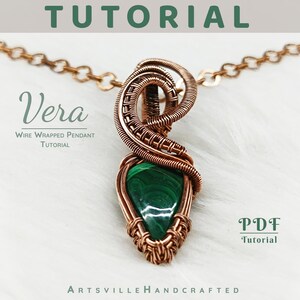 Learn wire wrapping with this Wire Wrapped Pendant Tutorial PDF designed for beginners. Instant download includes step-by-step instructions and detailed images to guide you through creating beautiful wire-wrapped pendants. Ideal for those new to jewelry making, this tutorial covers essential techniques, tools, and materials. Start crafting your own unique pendants with this easy-to-follow digital guide.