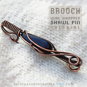 Master the art of wire wrapping with this shawl pin tutorial! Designed for jewelry makers and craft lovers, this PDF tutorial guides you through creating a beautiful, handmade shawl pin. Learn wire wrapping techniques to design unique brooches for scarves, cardigans, and more. Whether you're a beginner or advanced, this step-by-step DIY guide will help you create a stylish wire wrap accessory. Download your tutorial now and start crafting beautiful handmade jewelry pieces!