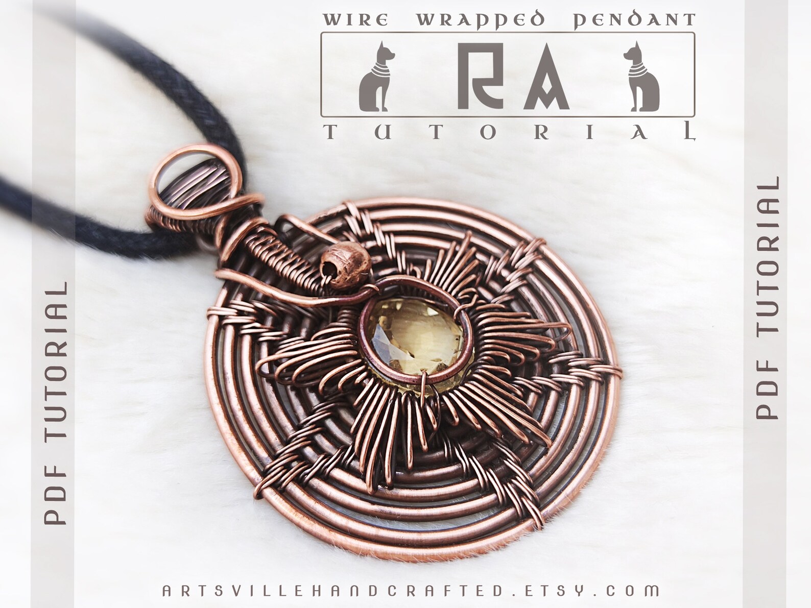 Wire Rapp Patterns Ra : Wire Wrap Sun Pendant Pattern Tutorial, Wire Weaving Tutorial ...