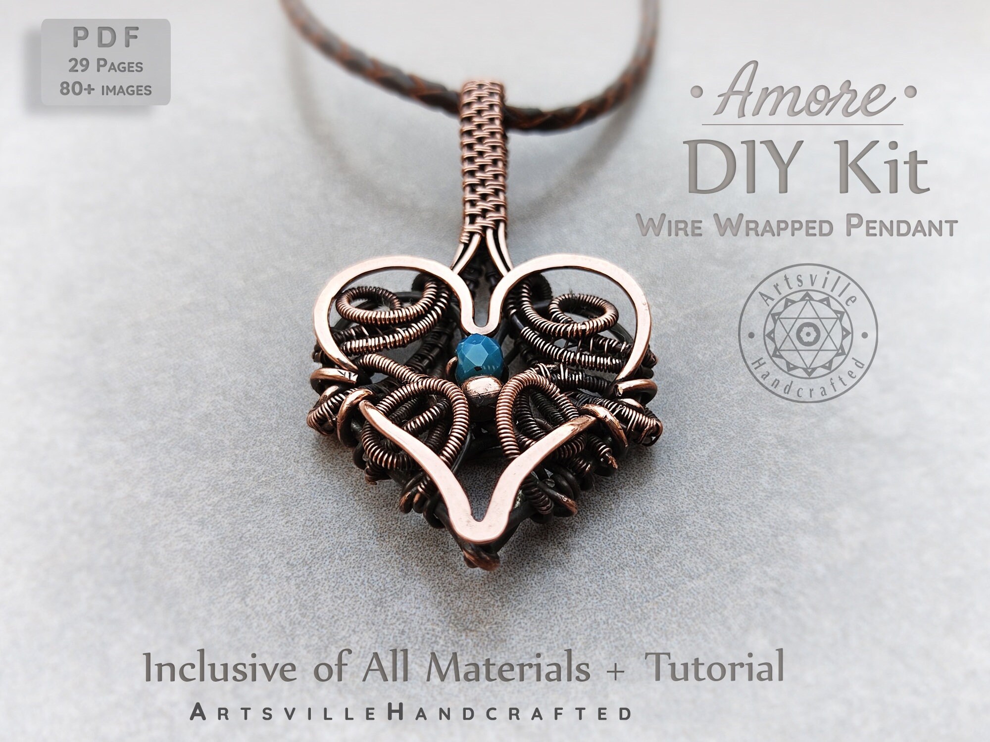 Wire Wrapping Kit Jewelry Making Kit Full DIY Kit Wire Wrap Etsy