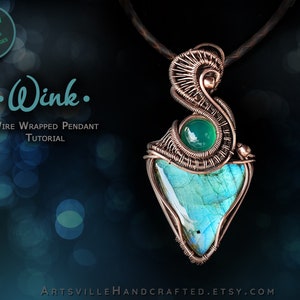 Wink : Wire Wrap Tutorial, Wire Work Patterns Tutorials, DIY Copper Wire Wrap Pendant Tutorial, Wire Weaving Tutorial, Wire Weave Tutorial