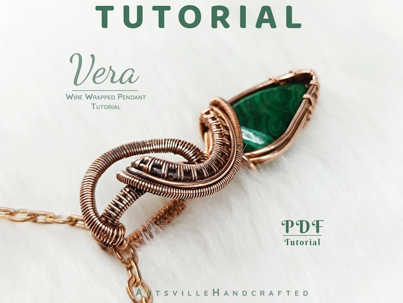 Comprehensive Wire Wrapped Pendant Tutorial PDF for beginners. Instant download includes detailed instructions and illustrations to help you craft beautiful wire-wrapped pendants. This tutorial covers essential techniques, tools, and materials needed for wire jewelry making, making it ideal for newcomers. Learn at your own pace with this accessible and informative digital guide.