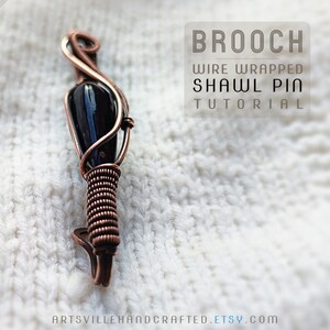 Create your own wire wrapped shawl pin with this detailed step-by-step tutorial! This easy-to-follow guide teaches essential wire wrapping techniques to design a unique and stylish pin for scarves, shawls, and knitted accessories. Whether you're a beginner or an experienced wire artist, this tutorial provides clear instructions to help you craft a beautiful handmade brooch. Download this digital PDF guide and start making elegant, wire-wrapped jewelry accessories today!