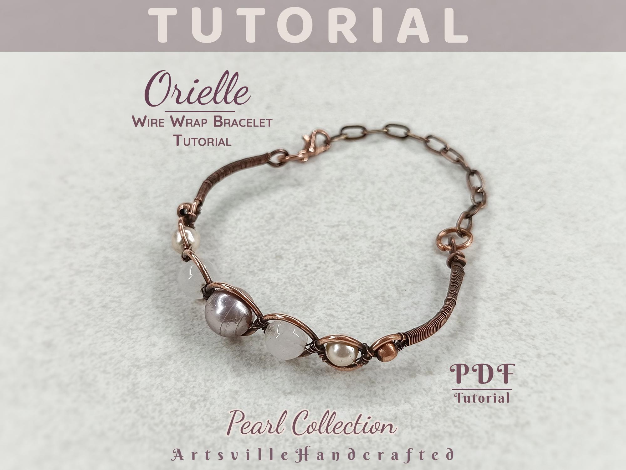 Wire Wrapped Bracelet Tutorial for Beginners: Step-by-step Guide, Easy ...
