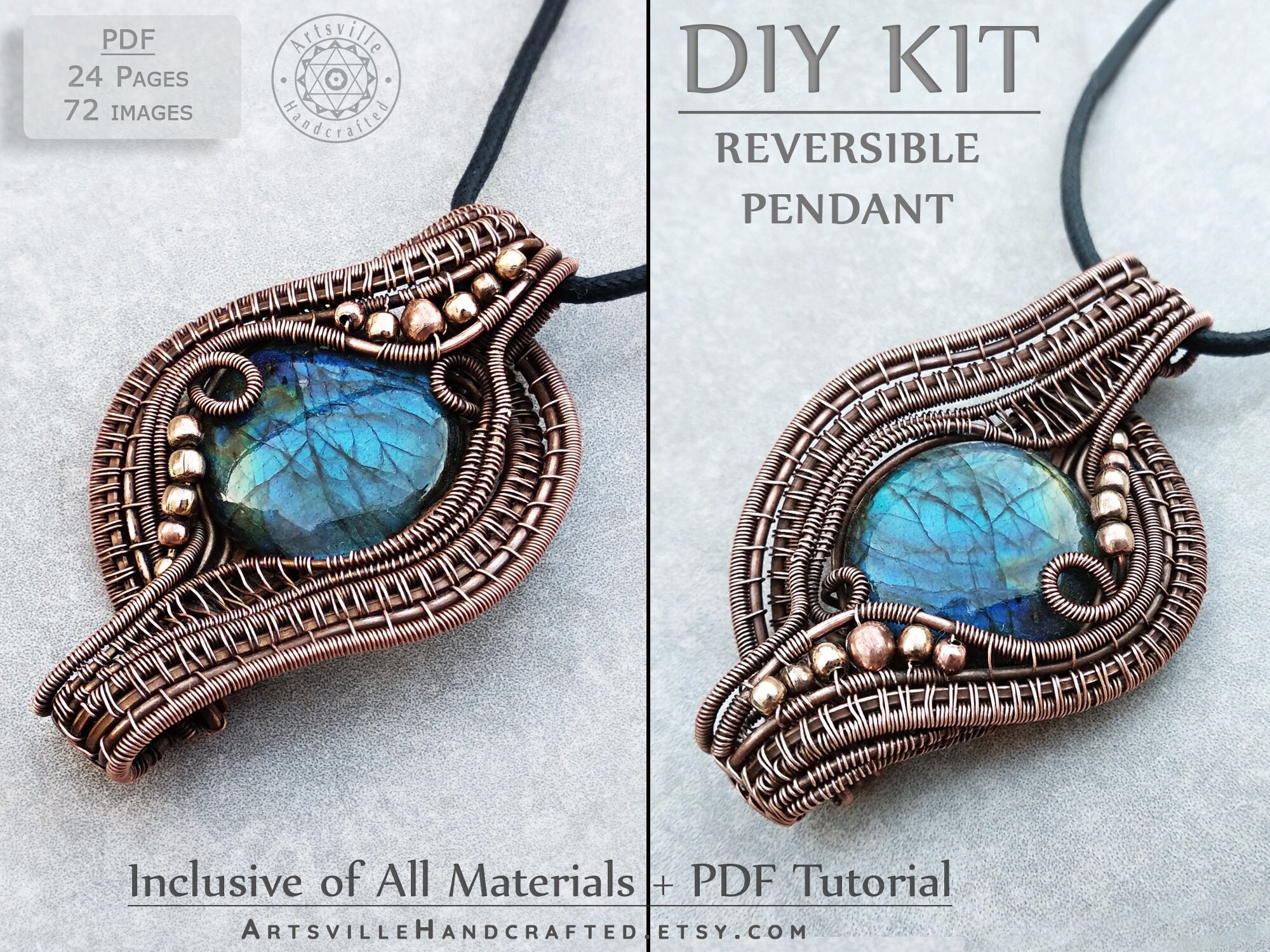 DIY Jewelry Making Kit Wire Wrapping Kit Craft Kits for Etsy