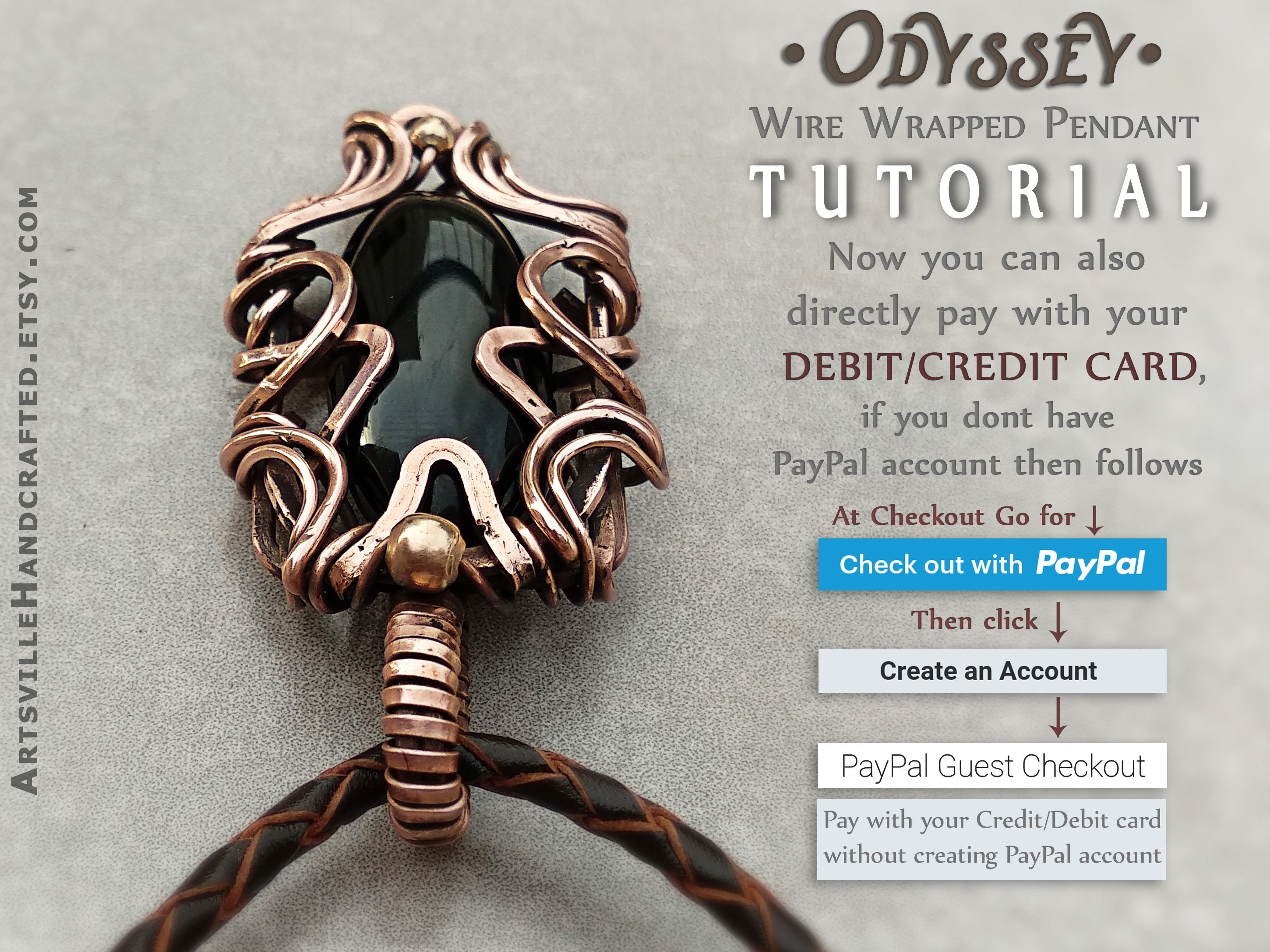 Wire Weave Tutorial Wire Wapping Tutorial Wire Wrapped | Etsy