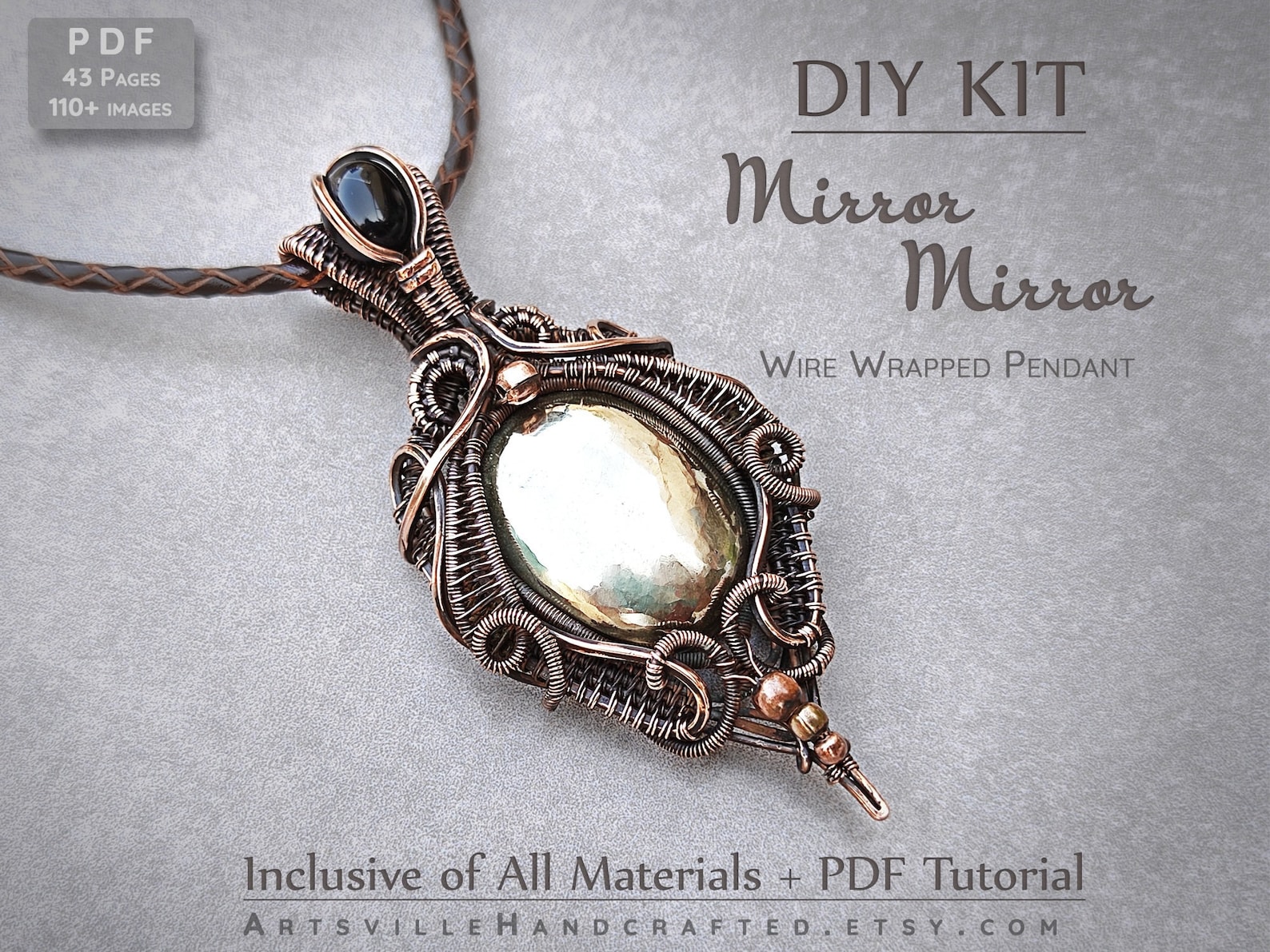 Wire Wrapping Kit Jewelry Making Kit Advanced Wire Wrapping Etsy