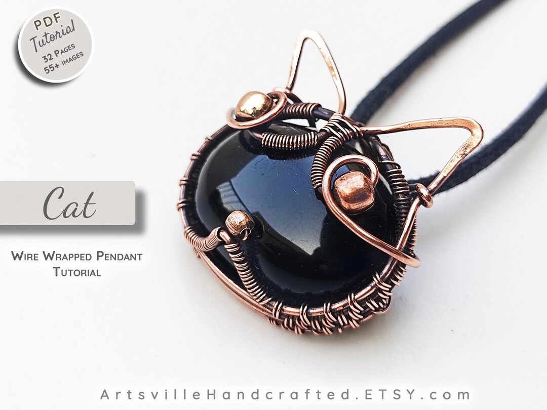 Cat :wire Weaving Tutorial, Wire Jewelry Tutorials, Wire Wrap Tutorial ...