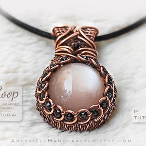 Create wire wrap pendants, learn wire wrapping, wire wrap tutorial, PDF tutorial, instructions for beginners