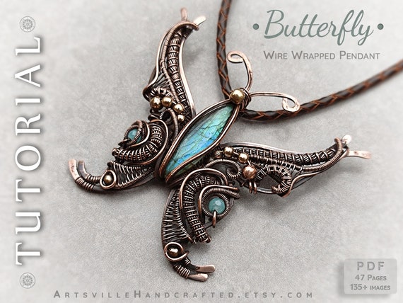Etsy wire wrapped jewelry clearance