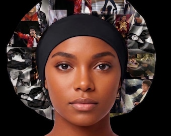 The "Rock My World" Luxury Satin Bonnet – Michael Jackson Legacy Edition