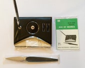 New Old Stock ROSS Executive Desk Set Ensemble - Parker pen, letter opener, transistor radio - RARE