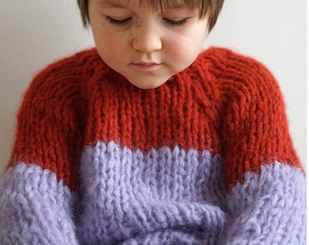 knit sweater, mohair, sweater hand knitted, mohair sweater, handmade with love, sweater kids, slow fashion, eco fair vintage