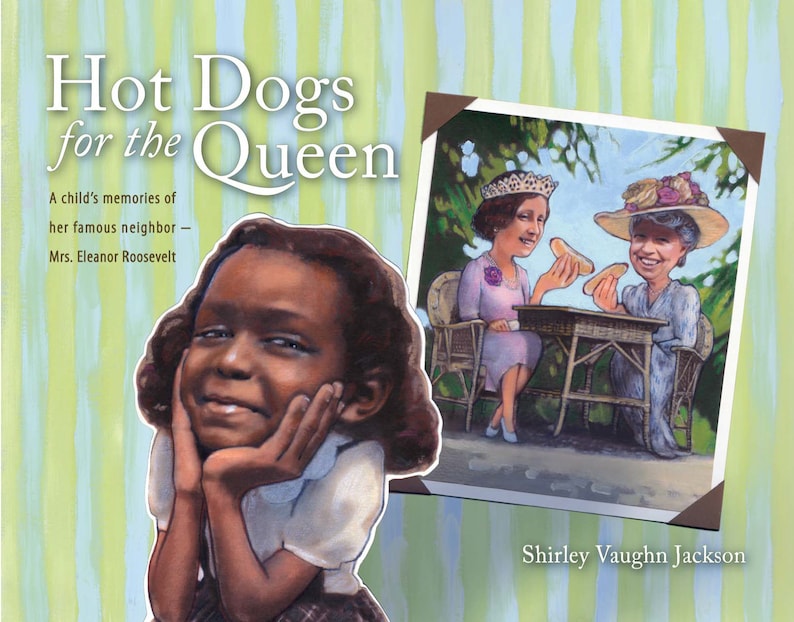 Hot Dogs for the Queen, Black women in history book, Women's history month book, black history book image 1