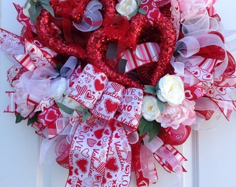 Valentine's Day Door Wreaths : Valentines Wreath Ideas Best Valentine S Day Decor Youtube / And if there's one place you don't want to miss, it's your front door.