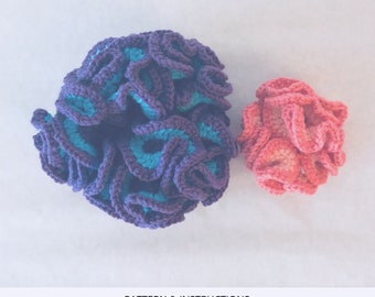 How to Crochet Hyperbolic Corals Two Ways (PDF Pattern and Instructions)