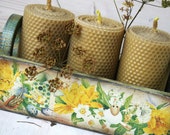 Candle stand, candle storage box, Vintage style