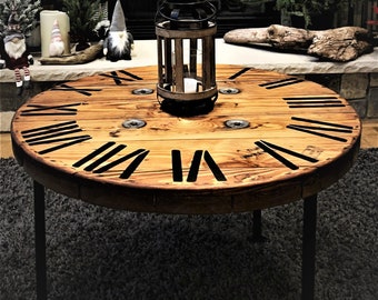Wooden online reel table