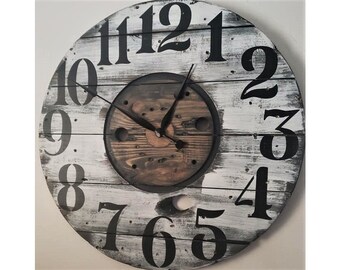 Oversized Wall Clock Etsy