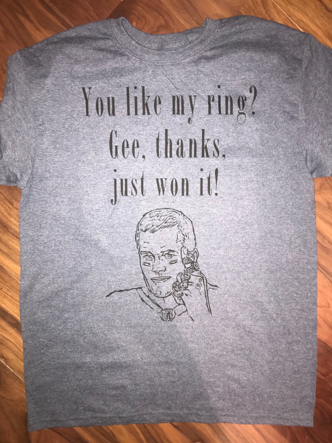 Tom Brady 6 Rings T- Shirt - Etsy